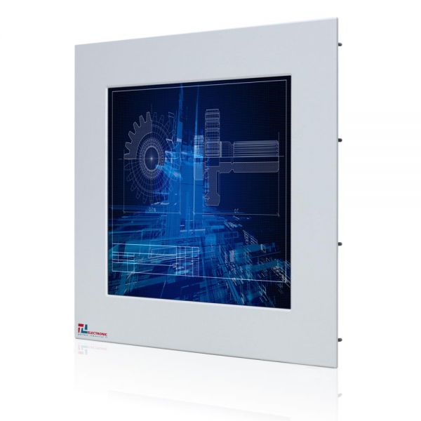 01-Einbau-Industriemonitor-WM17PMA-IP65 / TL Produkt-Welten / Industriemonitor / Panel Mount (Einbau von vorne) / ohne Touch-Screen