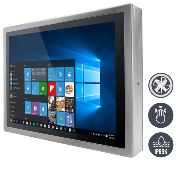 01-Industrie-Panel-PC-IP69K-Edelstahl-W24IW3S-SPA269.png / TL Produkt-Welten / Panel-PC / Chassis Edelstahl (VESA-Mounting) / Multitouch-Screen, projiziert-kapazitiv (PCAP)