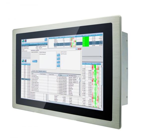 01-PCAP-Multitouch-Industrie-Monitor-W07L100-PPA4 / TL Produkt-Welten / Industriemonitor / Panel Mount (Einbau von vorne) / Multitouch-Screen, projiziert-kapazitiv (PCAP)