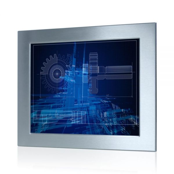01-Industrie-Panel-PC-WM19PME-Edelstahl-IP65-Einbau / TL Produkt-Welten / Panel-PC / Panel Mount (Einbau von vorne) / ohne Touch-Screen