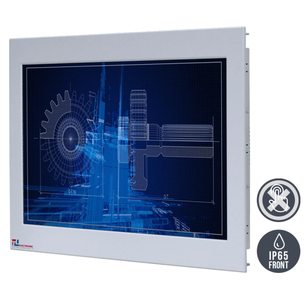 01-Einbau-Industriemonitor-WM27WPMA-IP65.png / TL Produkt-Welten / Industriemonitor / Panel Mount (Einbau von vorne) / ohne Touch-Screen