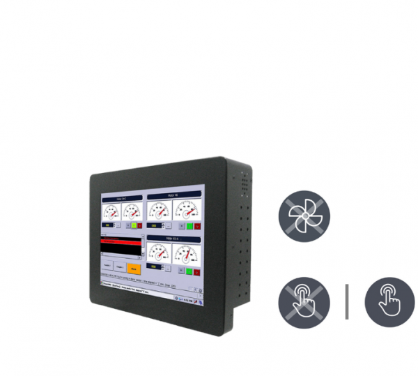 01-Chassis-Industrie-Panel-PC-R12IE3S-CHM2-v1.png / TL Produkt-Welten / Panel-PC / Chassis (VESA-Mounting) / Resistive / Glas (optional)