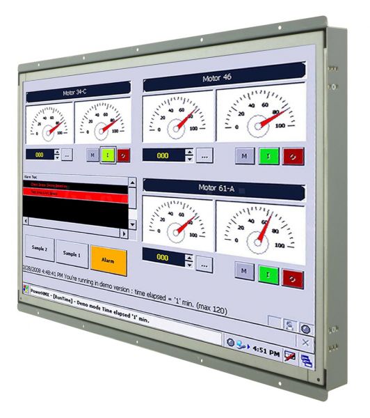 21-Einbau-Industrie-LCD-W22L100-OFA3 / TL Produkt-Welten / Industriemonitor / Open Frame (Einbau von hinten) ohne Touch-Screen