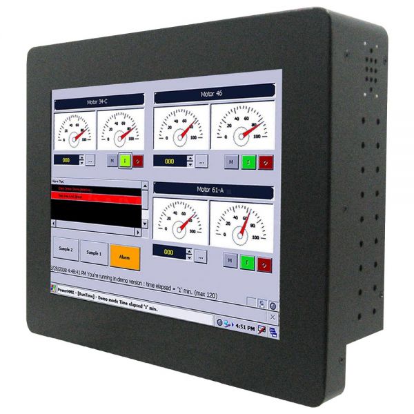 01-Chassis-Industrie-Panel-PC-R10IB3S-CHP1 / TL Produkt-Welten / Panel-PC / Chassis (VESA-Mounting) / Touch-Screen für 1-Finger-Bedienung