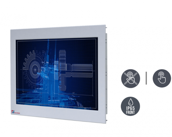 01-Einbau-Industriemonitor-W22L100-OFA3-v1.png / TL Produkt-Welten / Industriemonitor / Panel Mount (Einbau von vorne) / Resistive / Glas (optional)