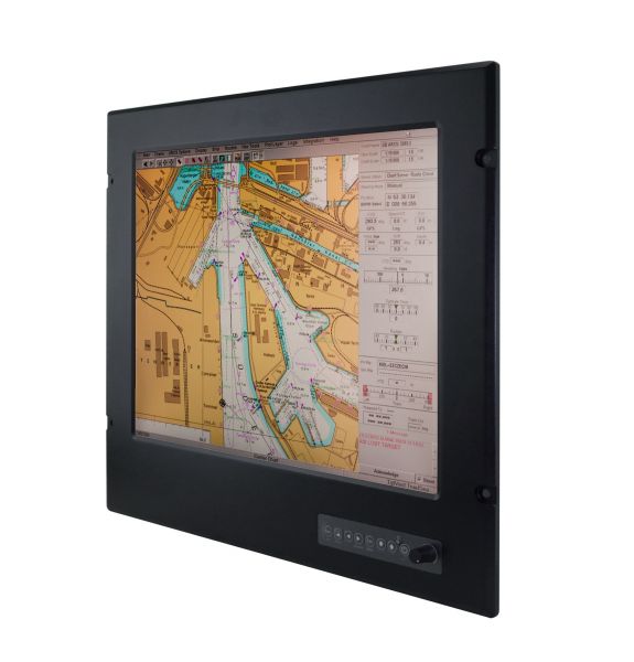 01-Marine-Display-R19L300-MRA1.jpg / TL Produkt-Welten / Marine / Panel Mount (Einbau von vorne) / Multitouch-Screen, projiziert-kapazitiv (PCAP)