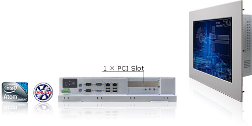 SlimLine ID70-PCI Series Built-in Panel PC with PCI Explansion Slot
