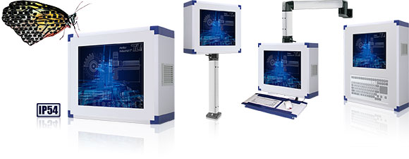 The industrial panel PCs with Core-i-CPU of 3rd generation in out IP54 protective housing CC3000