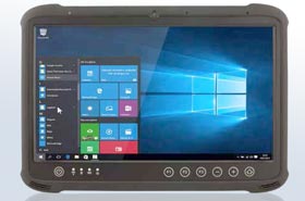 brilliant multi-touch screen with wide viewing angle and direct optical binding of the LCD