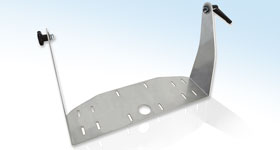 clever accessory: the stainless yoke mount stand
