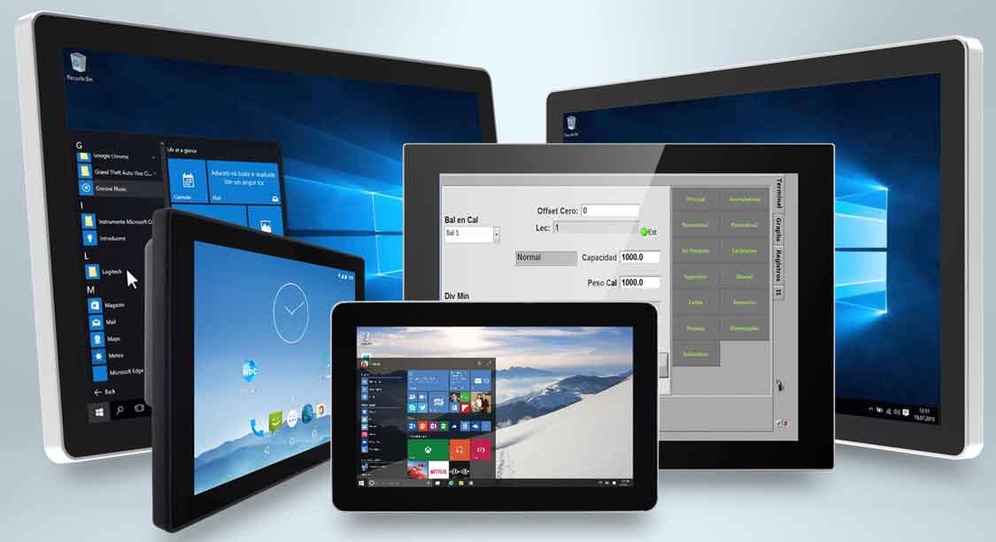 The elegant and robust Panel PC GS and GC series