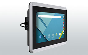 The HMIs are designed to prevent dust or water from entering.