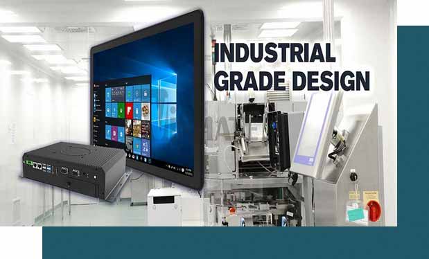 Absolutely industrial design distinguishes the robust devices