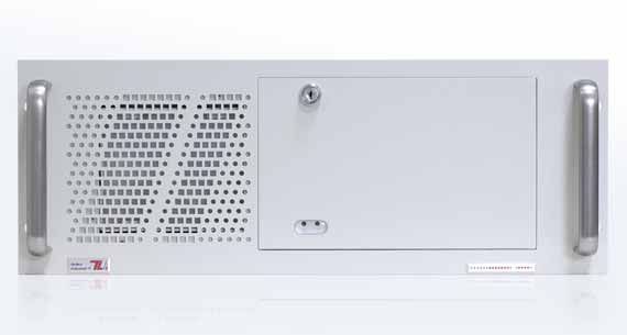 19 inch industrial PC with closed front
