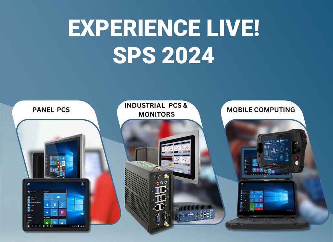 Experience live: Panel PCs, industrial PCs and monitors, mobile computing